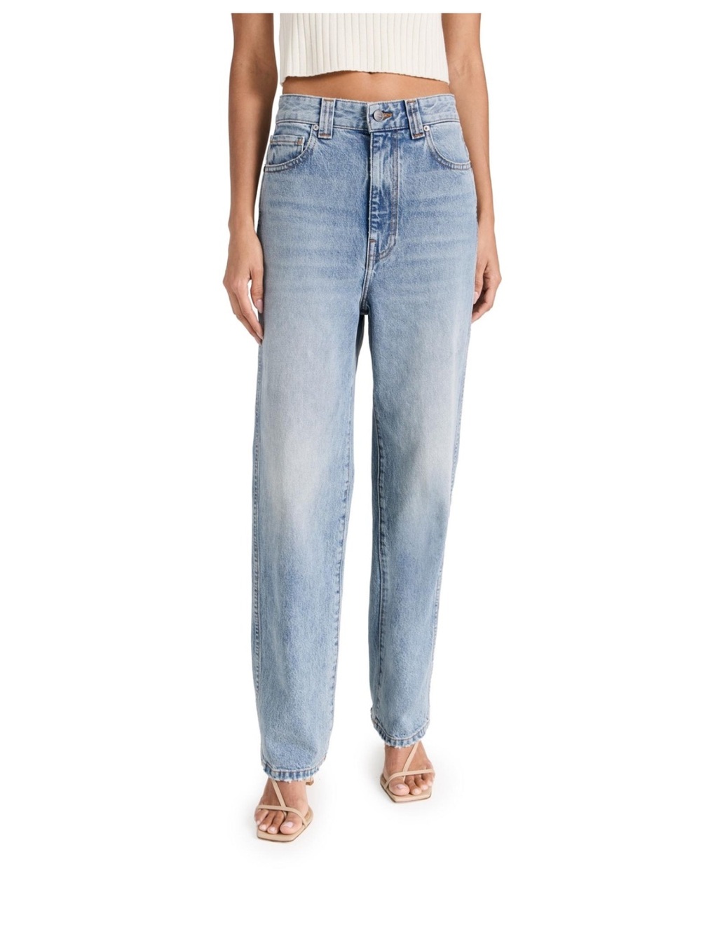KHAITE Light Blue Women’s Boyfriend Jeans